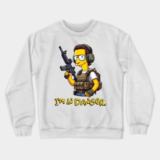 Tactical Yellow People Crewneck Sweatshirt